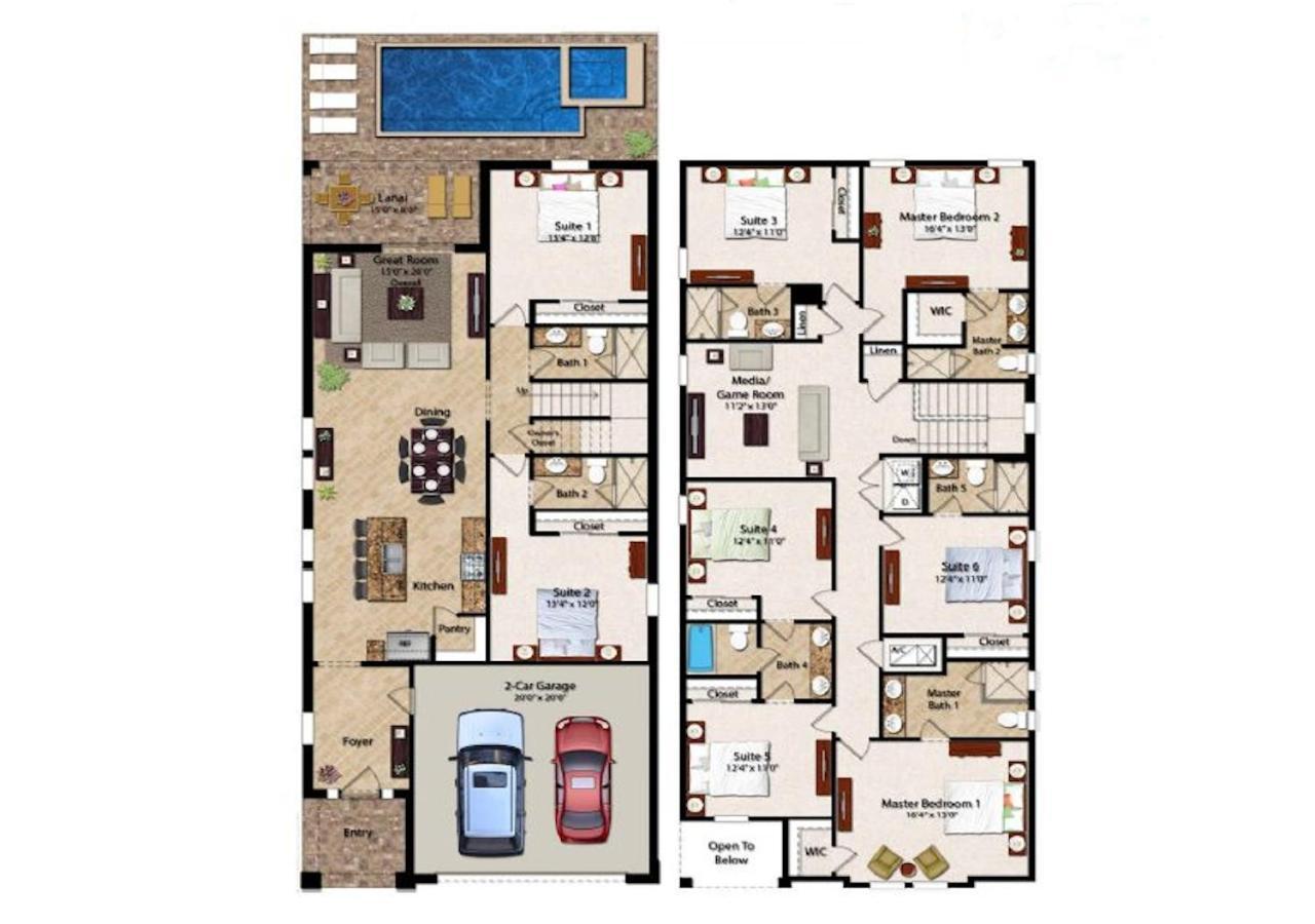 7541-luxury By Pool Hot Tub * Orlando